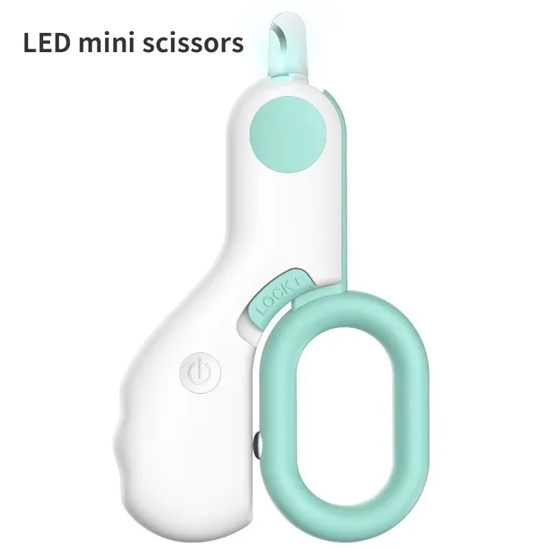 Ergonomic Adjustable Pet Nail Clippers for Dogs & Cats